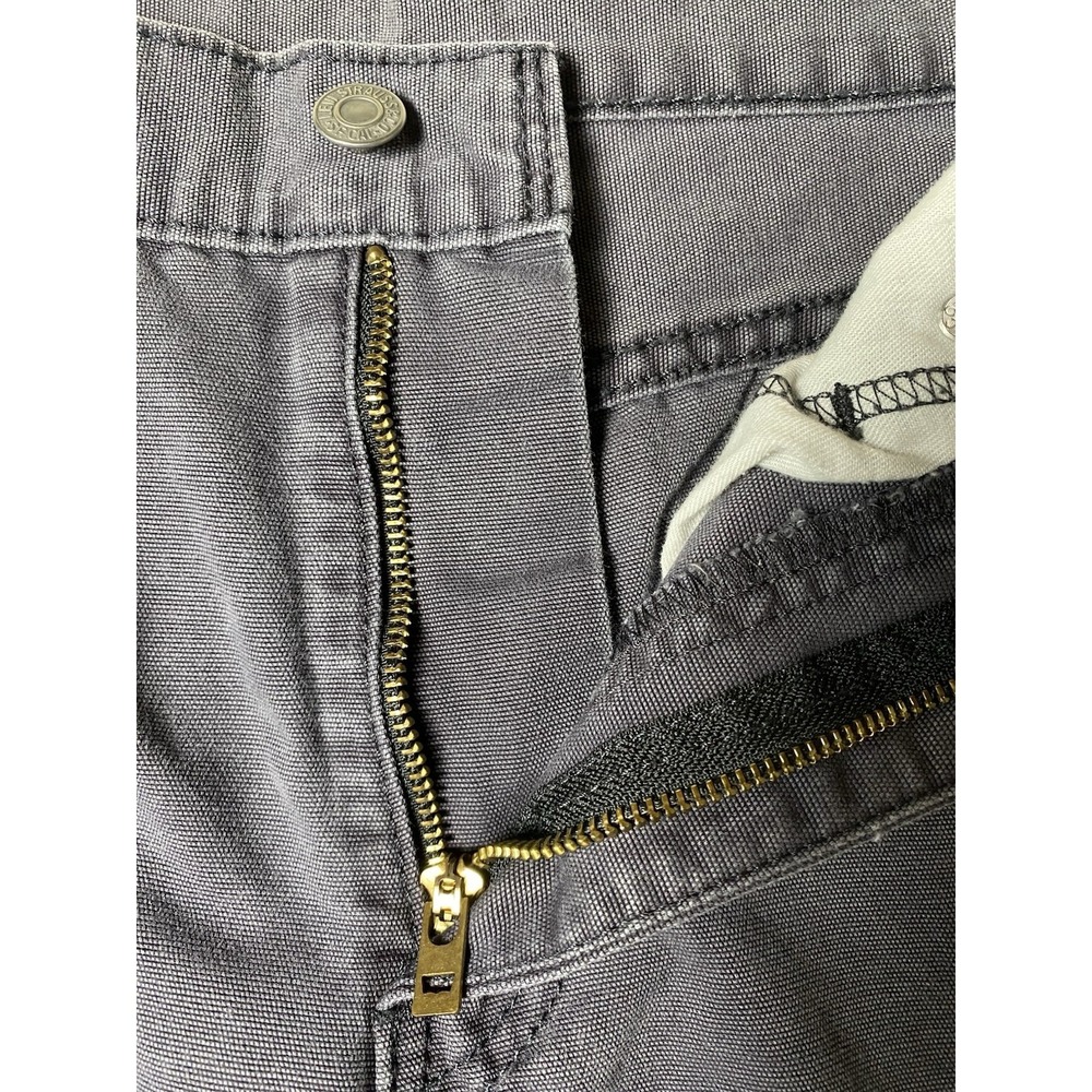 Levi's 514 Straight Fit Jeans Men's 31x32 Measured 30x31 Gray Light‎ Wash Denim - Picture 11 of 15